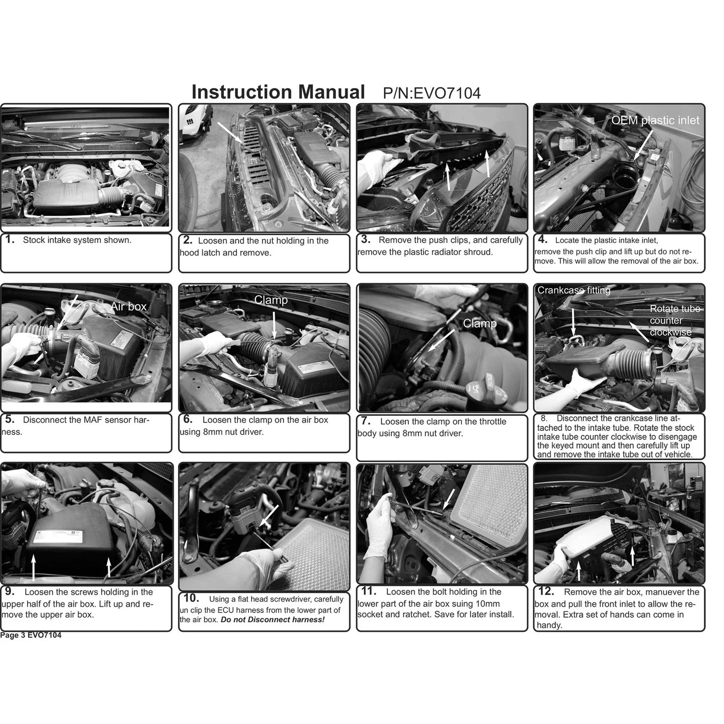 Injen 19-20 Chevrolet Silverado 1500 V8-5.3L Evolution Intake (Oiled)