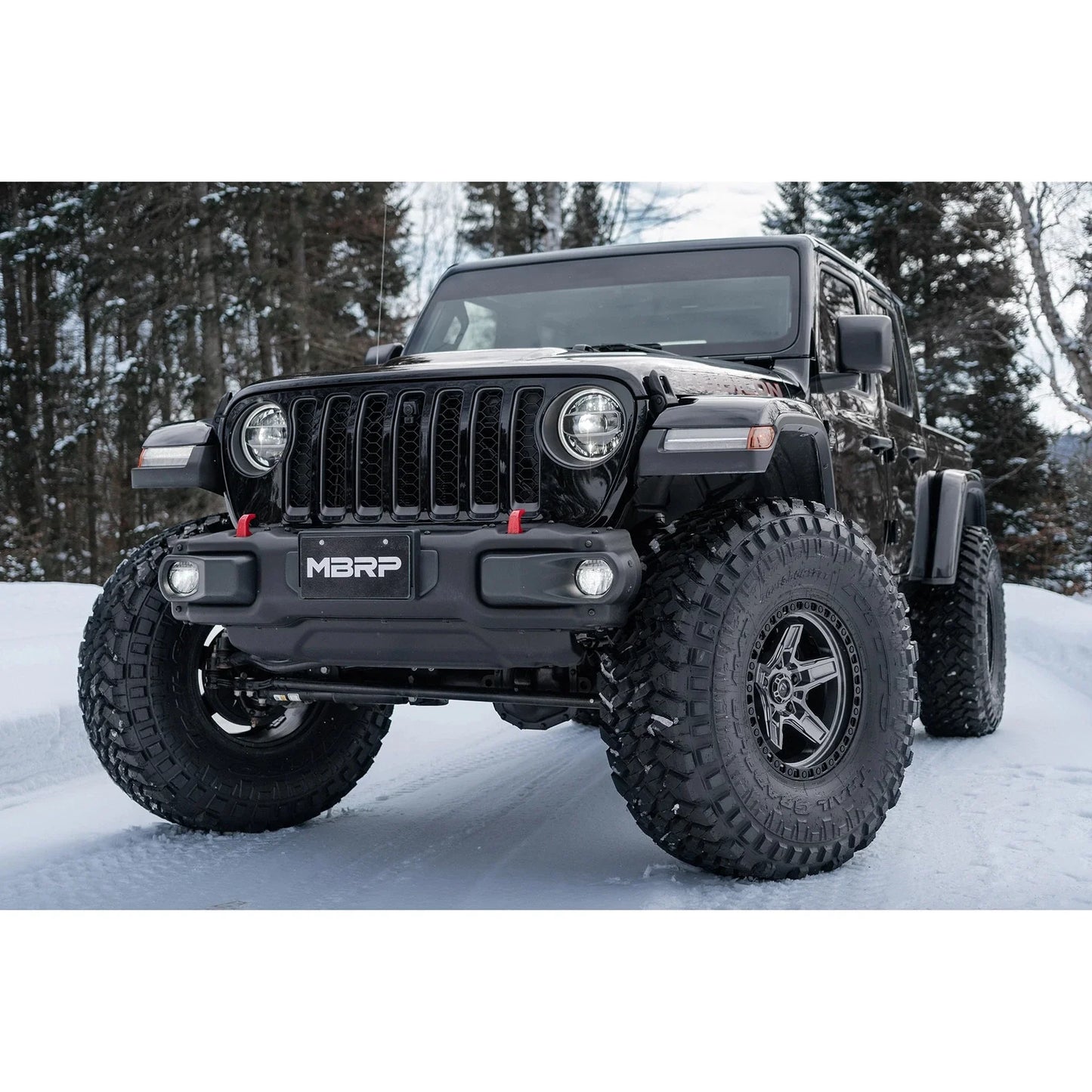 MBRP 2021+ JEEP Gladiator JT 3.0L EcoDiesel XP Series T304SS 3in Filter Back w/ Rear Turn Down