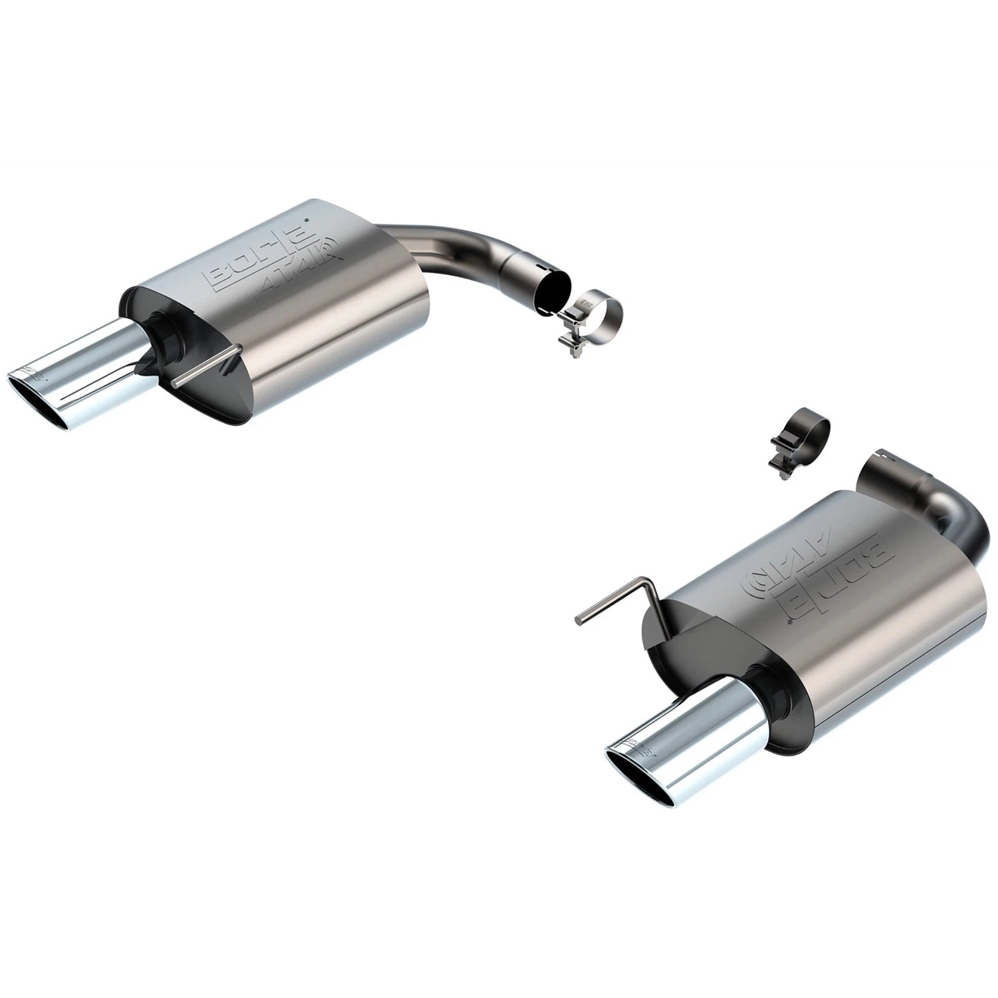 Borla 2024 Ford Mustang GT 5.0L V8 w/o Active Exhaust ATAK Axle-Back Exhaust System