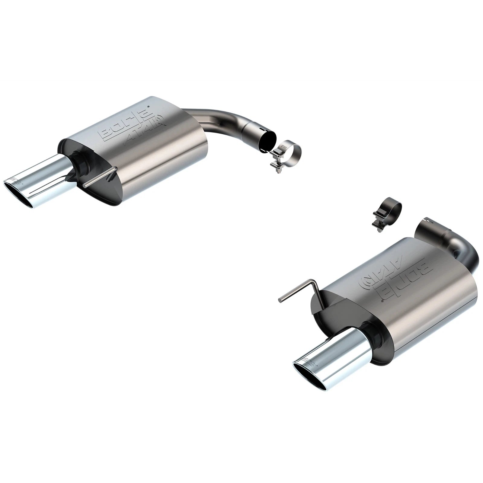 Borla 2024 Ford Mustang GT 5.0L V8 w/o Active Exhaust ATAK Axle-Back Exhaust System