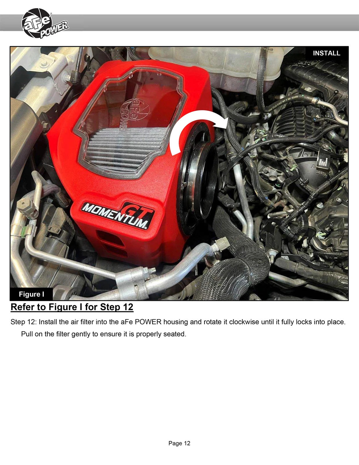 aFe 2025 RAM 1500 L6-3.0L (tt) Momentum GT Red Edition Cold Air Intake w/ Pro Dry S Filter (MOQ 12)