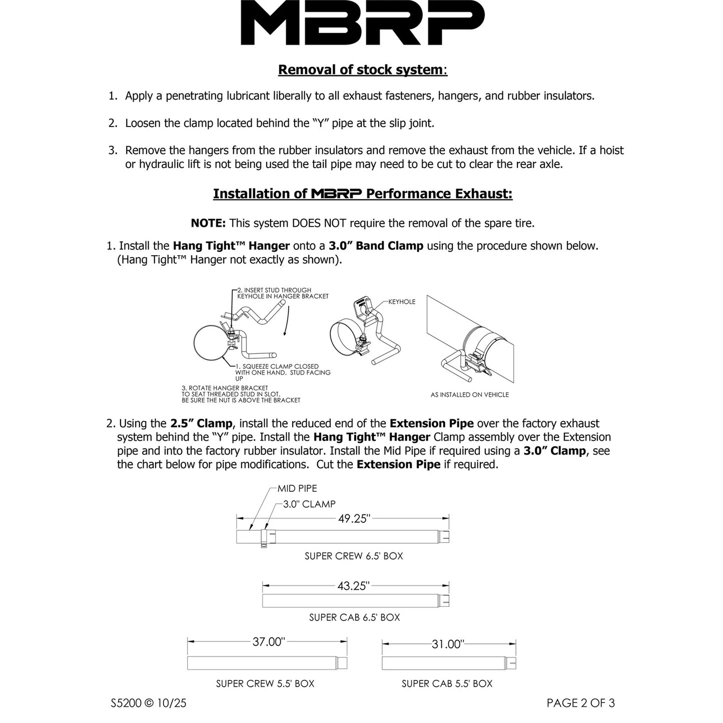 MBRP 2004-2008 Ford F150 EC/CC-SB 3in Cat Back Single Side AL P Series Exhaust
