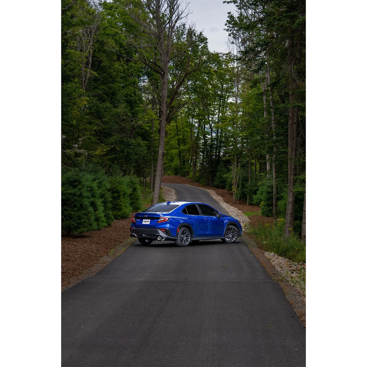 MBRP 2022 Subaru WRX 2.4L 3in Cat Back 5in OD w/ Carbon Fiber Tips - T304
