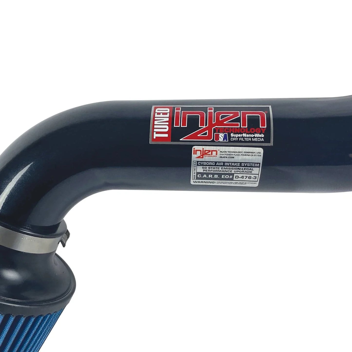 Injen 92-96 Honda Prelude/Prelude SI VTEC L4 2.2L/2.3L Black IS Short Ram Cold Air Intake