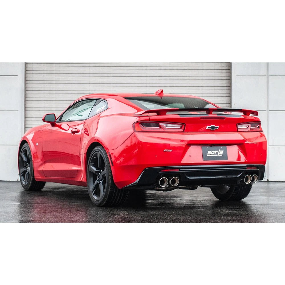 Borla 16-17 Camaro SS 6.2L Dual Tip Dual Split Rear Exit Dual Mode Catback Exhaust (NPP)
