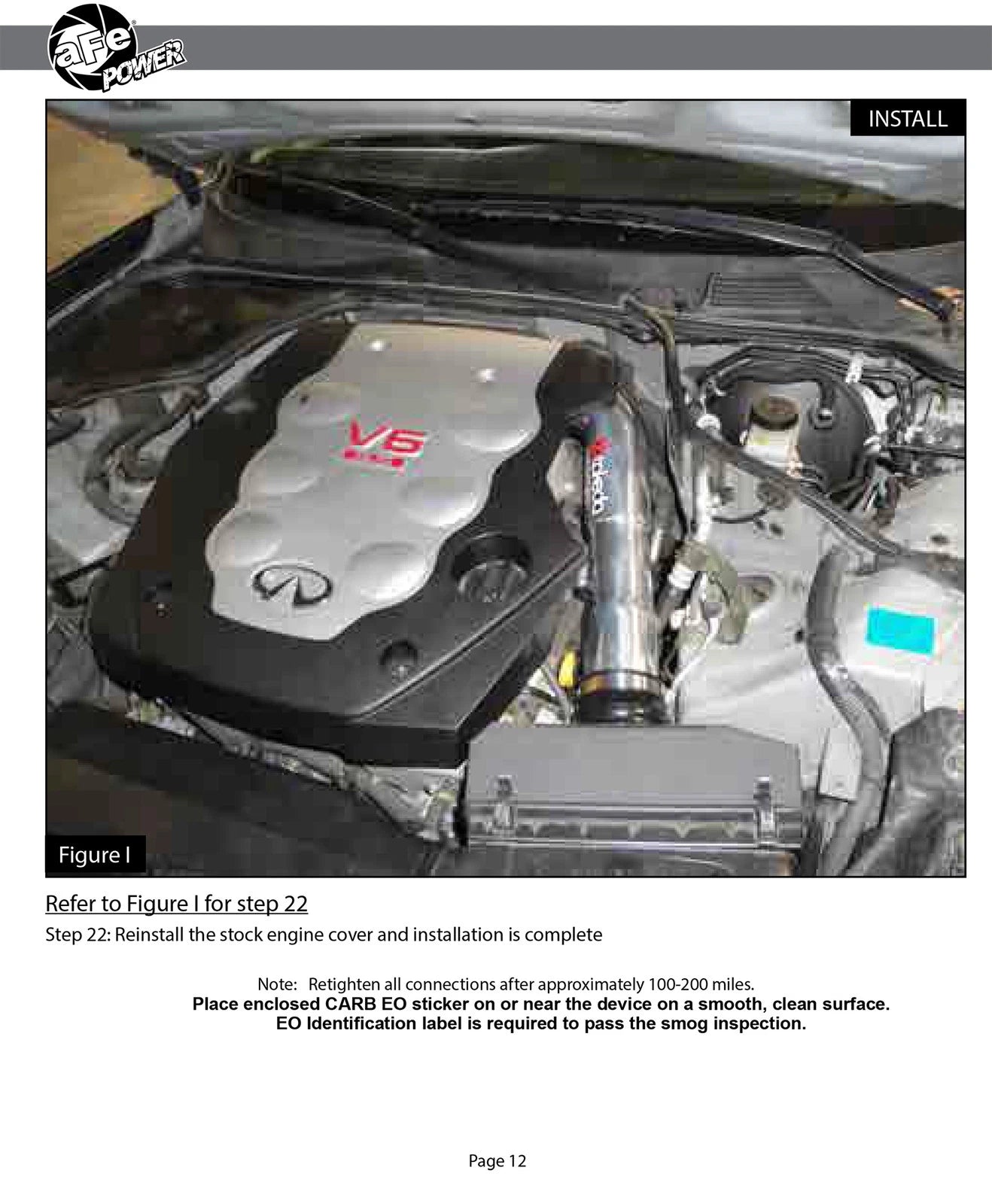 aFe Takeda Intakes Stage-2 PDS AIS PDS Infiniti G35 03-06 V6-3.5L (pol)