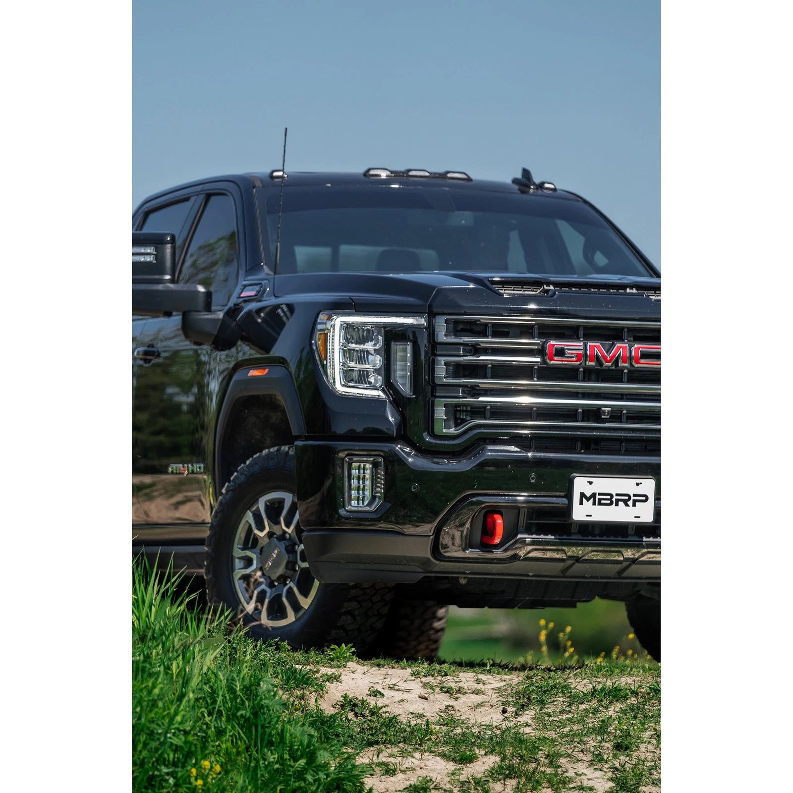 MBRP 20-23 Chevrolet Silverado 2500HD 6.6L Armor Plus T409 SS Single Side Exit 5in DPF Back Exhaust