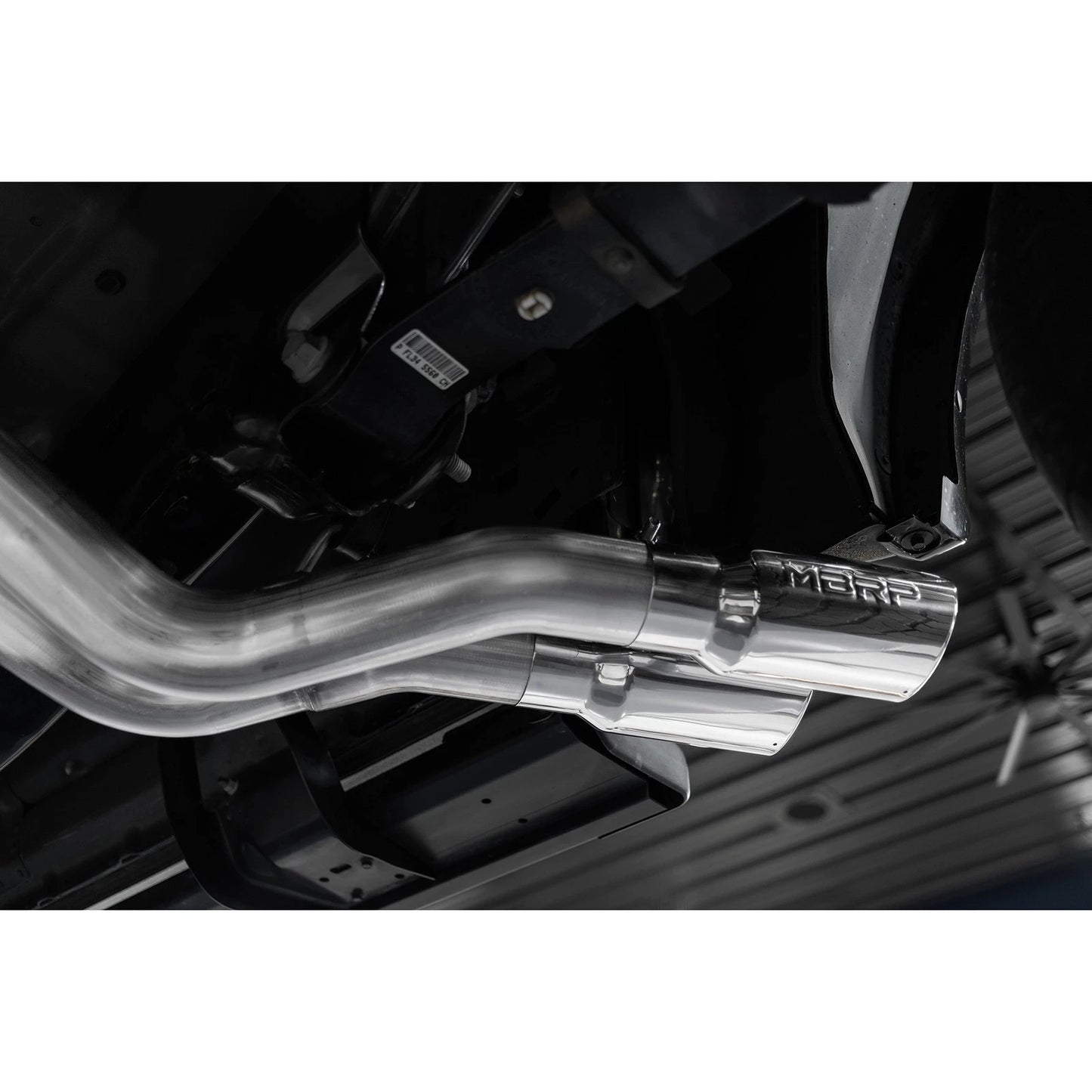 MBRP 15-20 Ford F150 T304 Pre-Axle 4in OD Tips Dual Outlet 3in Cat Back Exhaust