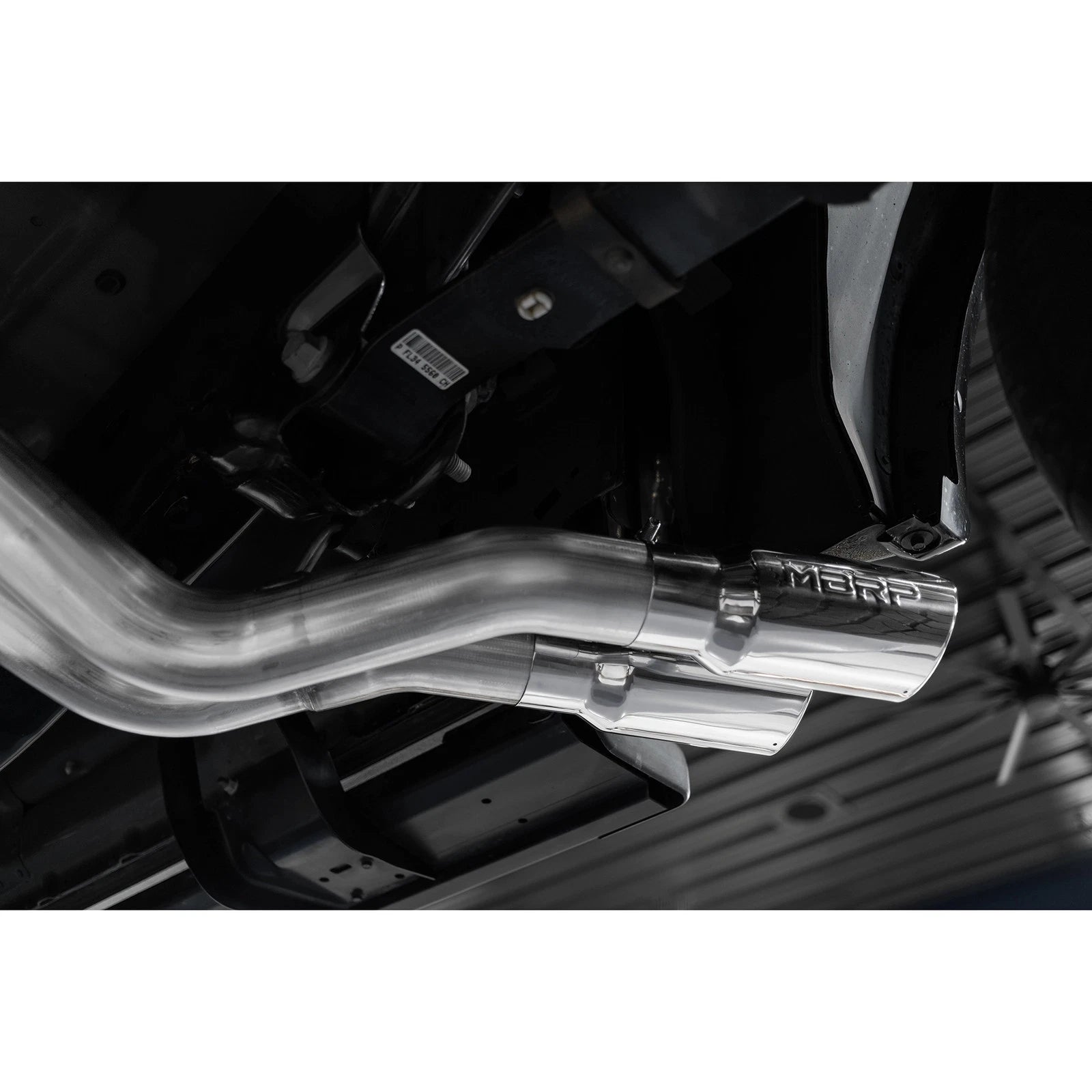 MBRP 15-20 Ford F150 T304 Pre-Axle 4in OD Tips Dual Outlet 3in Cat Back Exhaust