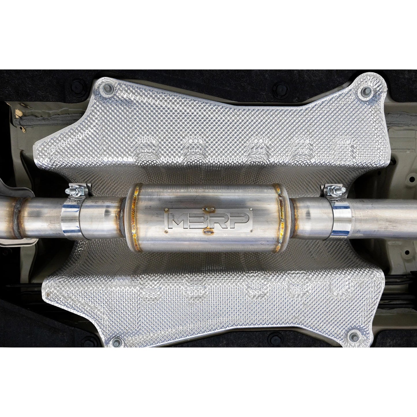 MBRP 22-24 Honda Civic/Sport Touring 1.5L 3in Cat-Back 2.5in Dual Split Rear w/ Quad Tips - AL