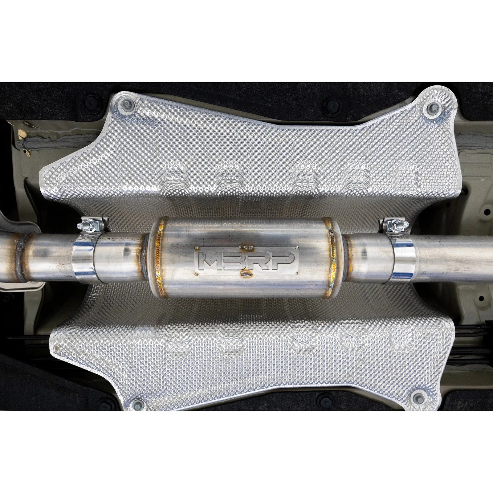 MBRP 22-24 Honda Civic/Sport Touring 1.5L 3in Cat-Back 2.5in Dual Split Rear w/ Quad Tips - AL