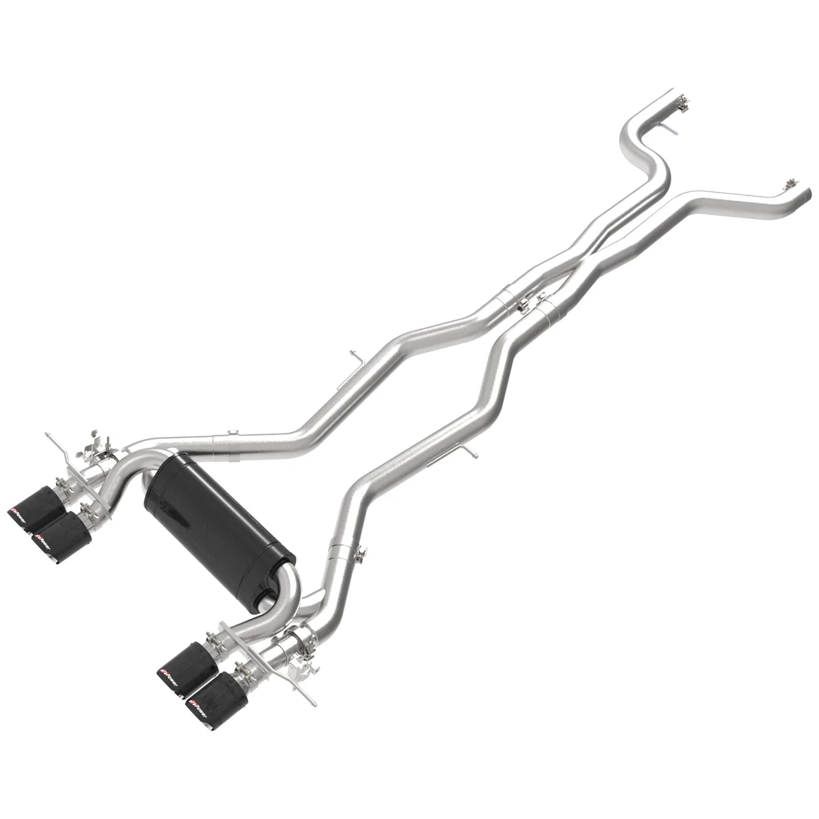 aFe 23-25 BMW M2 L6-3.0L (G87) MACH Force-Xp Cat-Back Exhaust w/ Carbon Fiber Tip