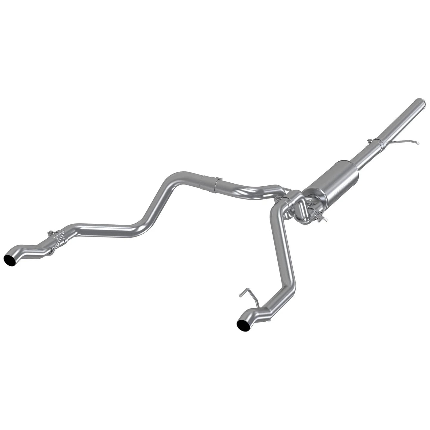MBRP 2019 Chevrolet Silverado 1500 4.3L/5.3L 2.5in Cat Back Dual Rear Exit - T409