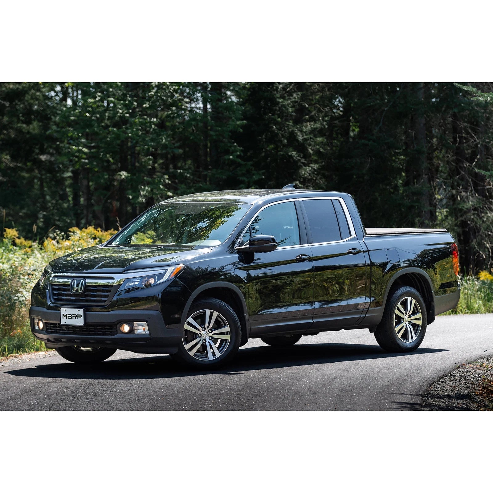 MBRP 17-20 Honda Ridgeline 3.6L Aluminized Steel 2.5in. Cat-Back Exhaust - Single Side