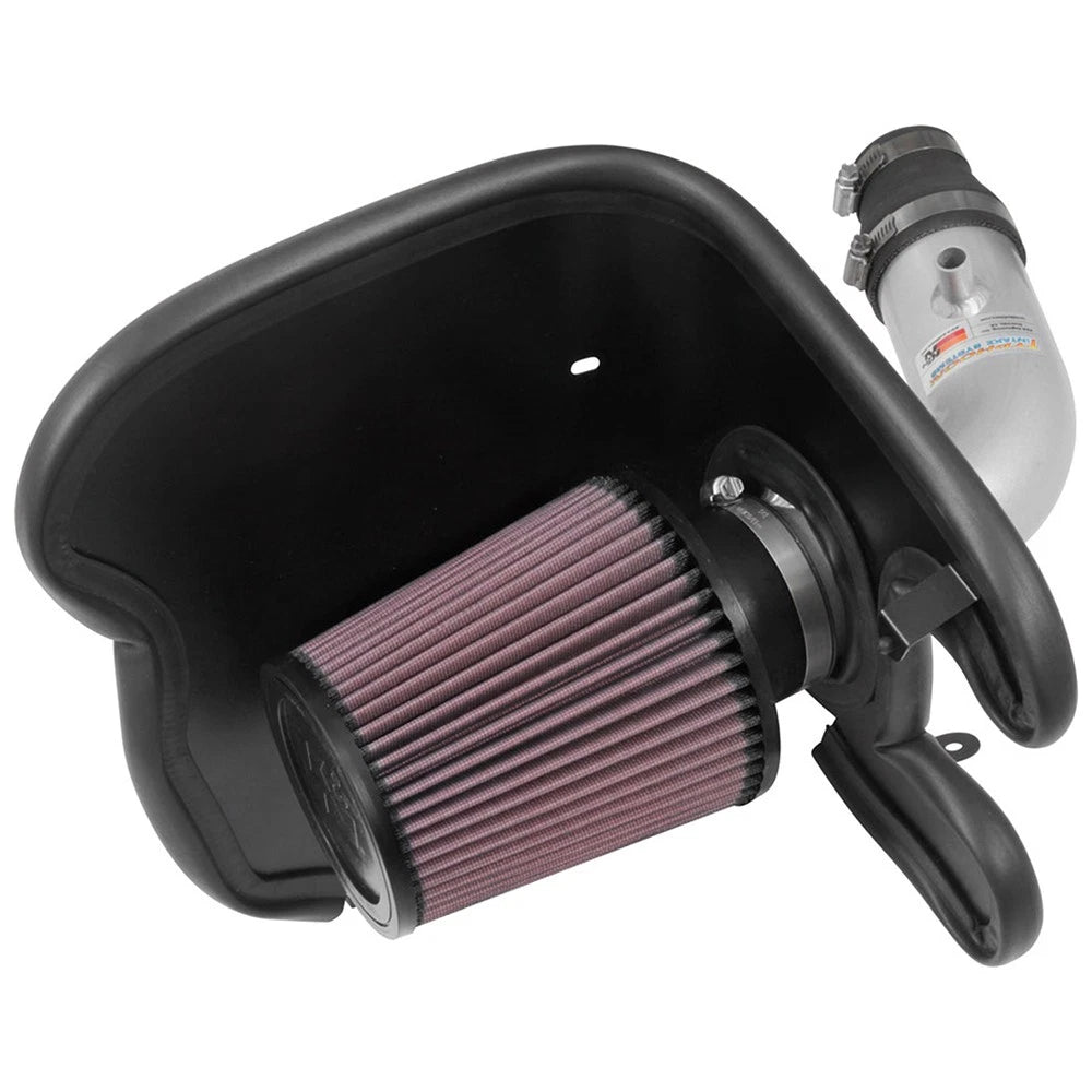 K&N 17-18 Chevy Cruze 1.4L Turbo Silver Typhoon Short Ram Intake