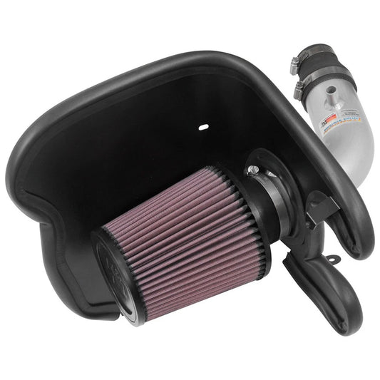 K&N 17-18 Chevy Cruze 1.4L Turbo Silver Typhoon Short Ram Intake