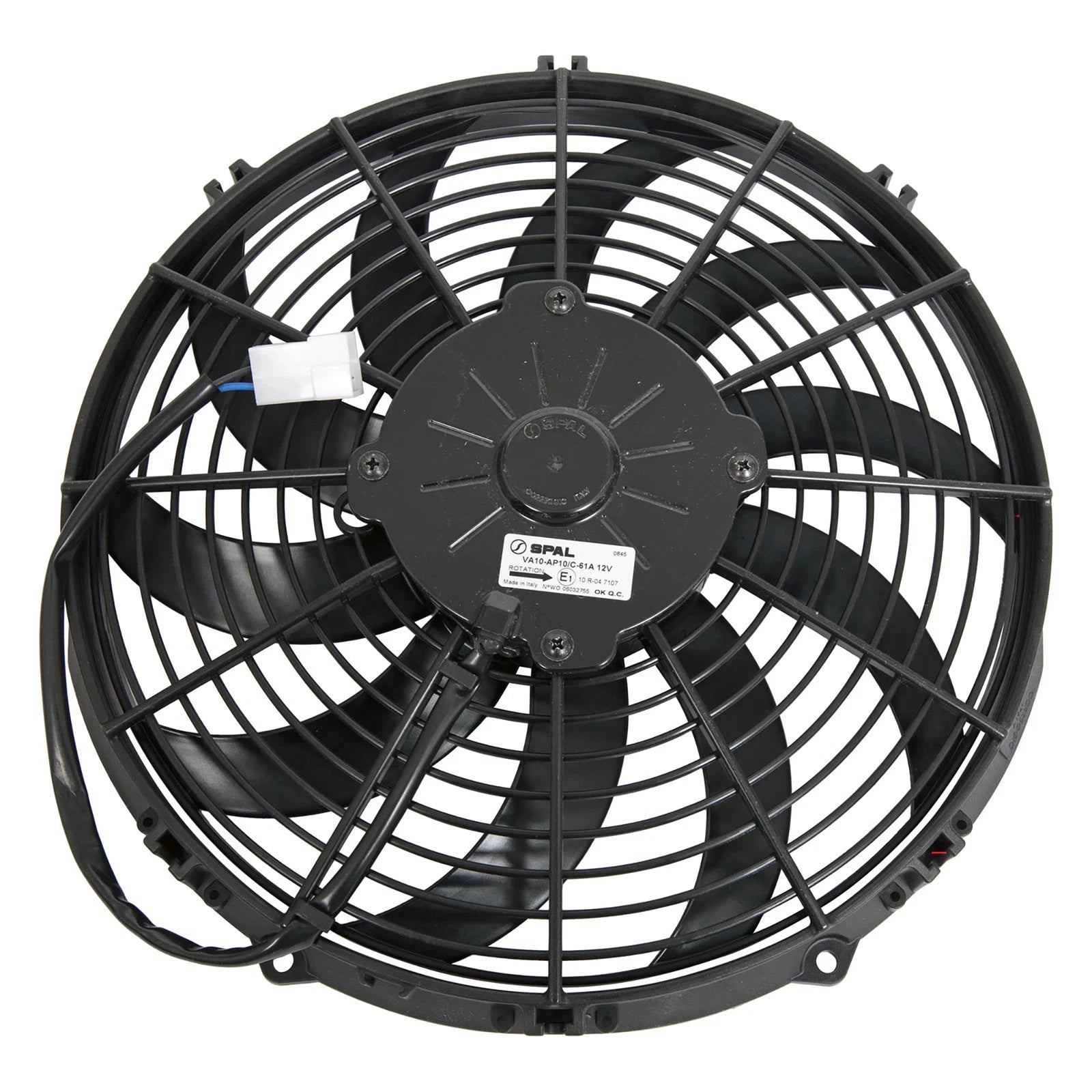 CSF 96-07 Mitsubishi Evo 4/5/6/7/8/9 Full-Slim Radiator w/12in Fan & Shroud/-16AN & Slip On Fitting