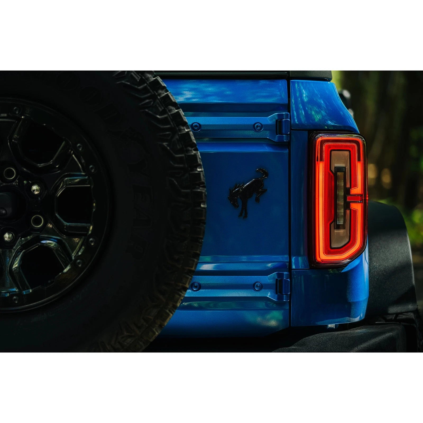MBRP 2021-2023 Ford Bronco 2.3L/2.7L Aluminized Steel 3in Cat-Back, Single High Clearance Rear Exit