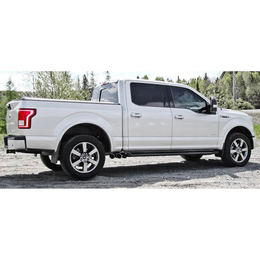 MBRP 15-16 Ford F-150 2.7L/3.5L/5.0L 3in Cat Back Single Side Pre-Axle Dual Exit ALU
