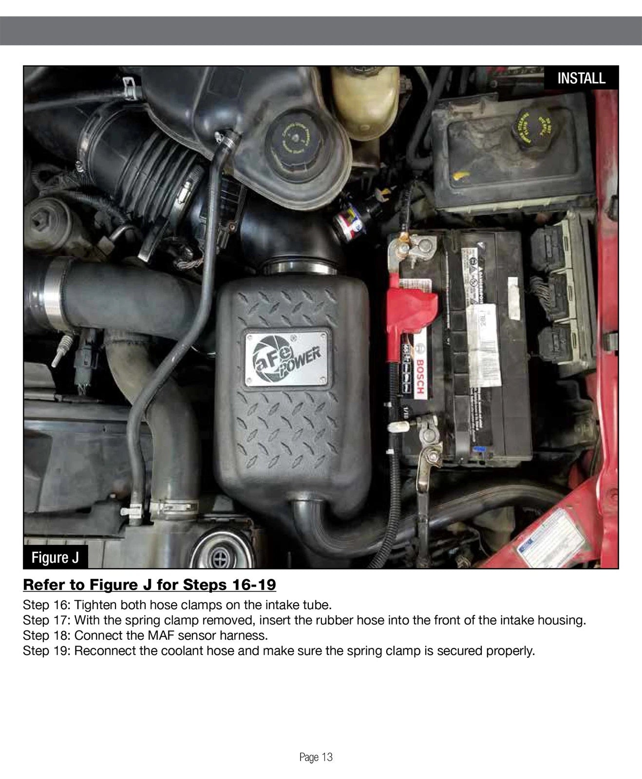 aFe POWER Magnum FORCE Stage-2Si CAIS w/Pro 5R Media 03-07 Ford Diesel Trucks V8-6.0L (td)