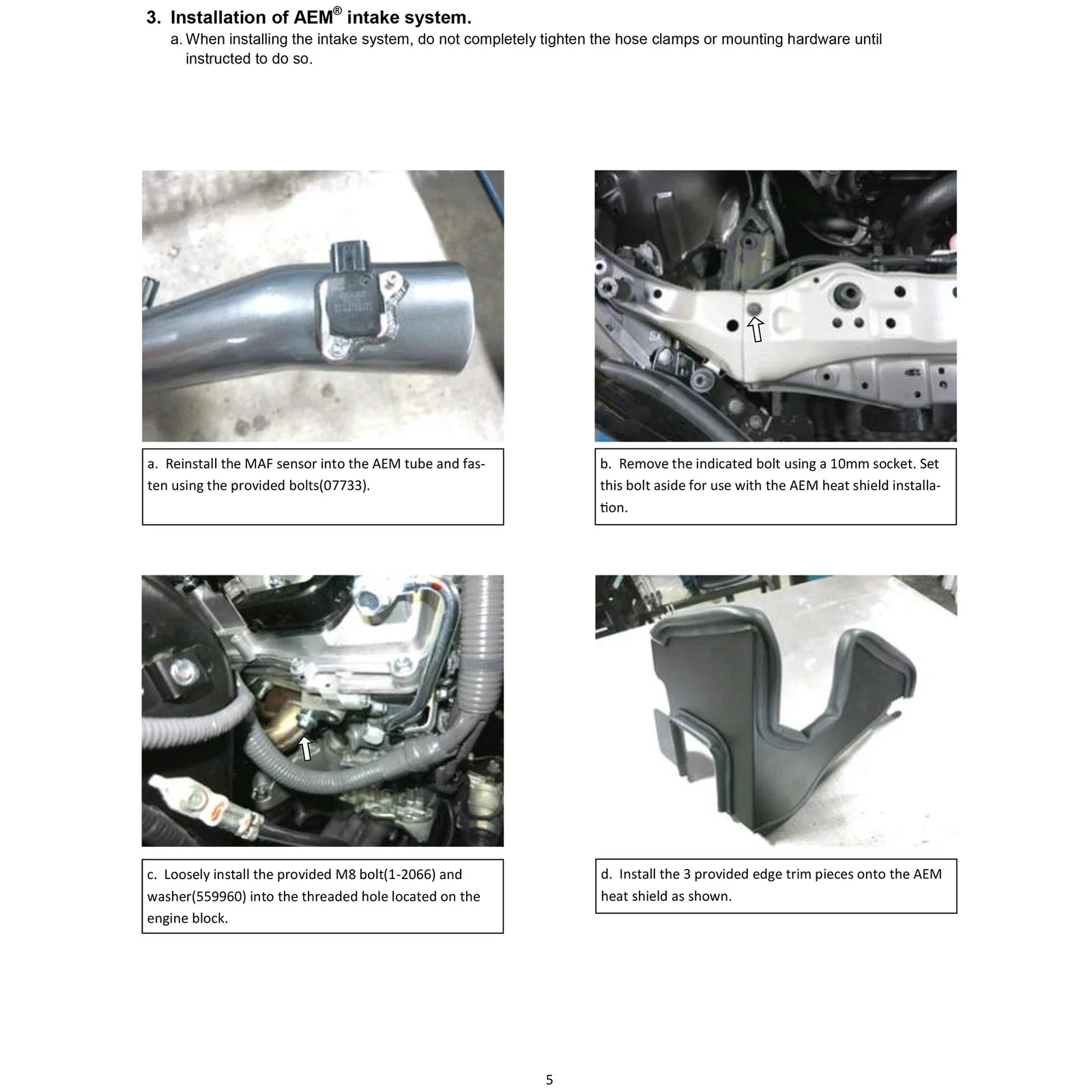 AEM 14-15 Lexus IS250/350 V6 Cold Air Intake