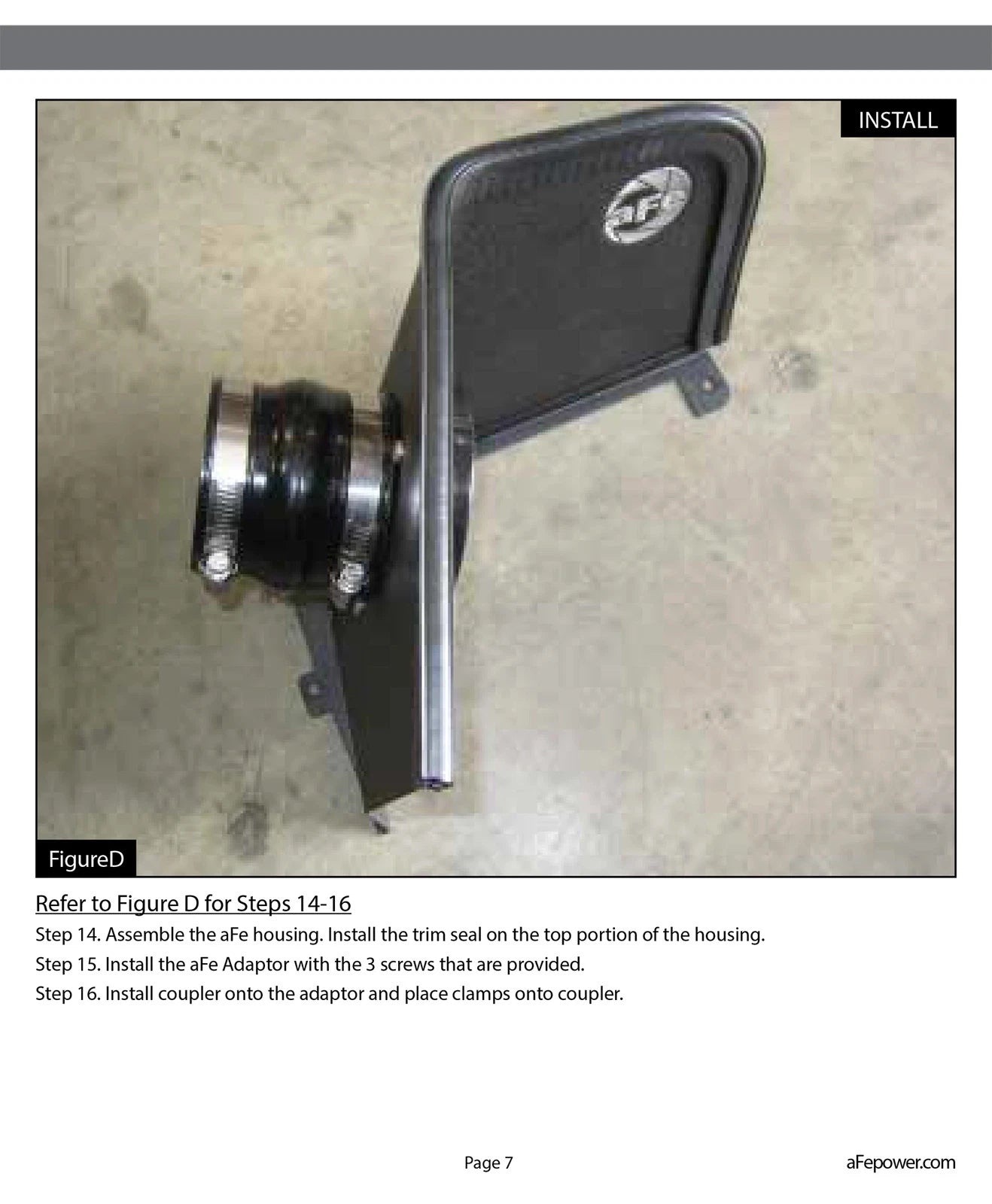 aFe MagnumFORCE Intake Stage-2 PRO 5R 2014 Jeep Cherokee V6 3.2L
