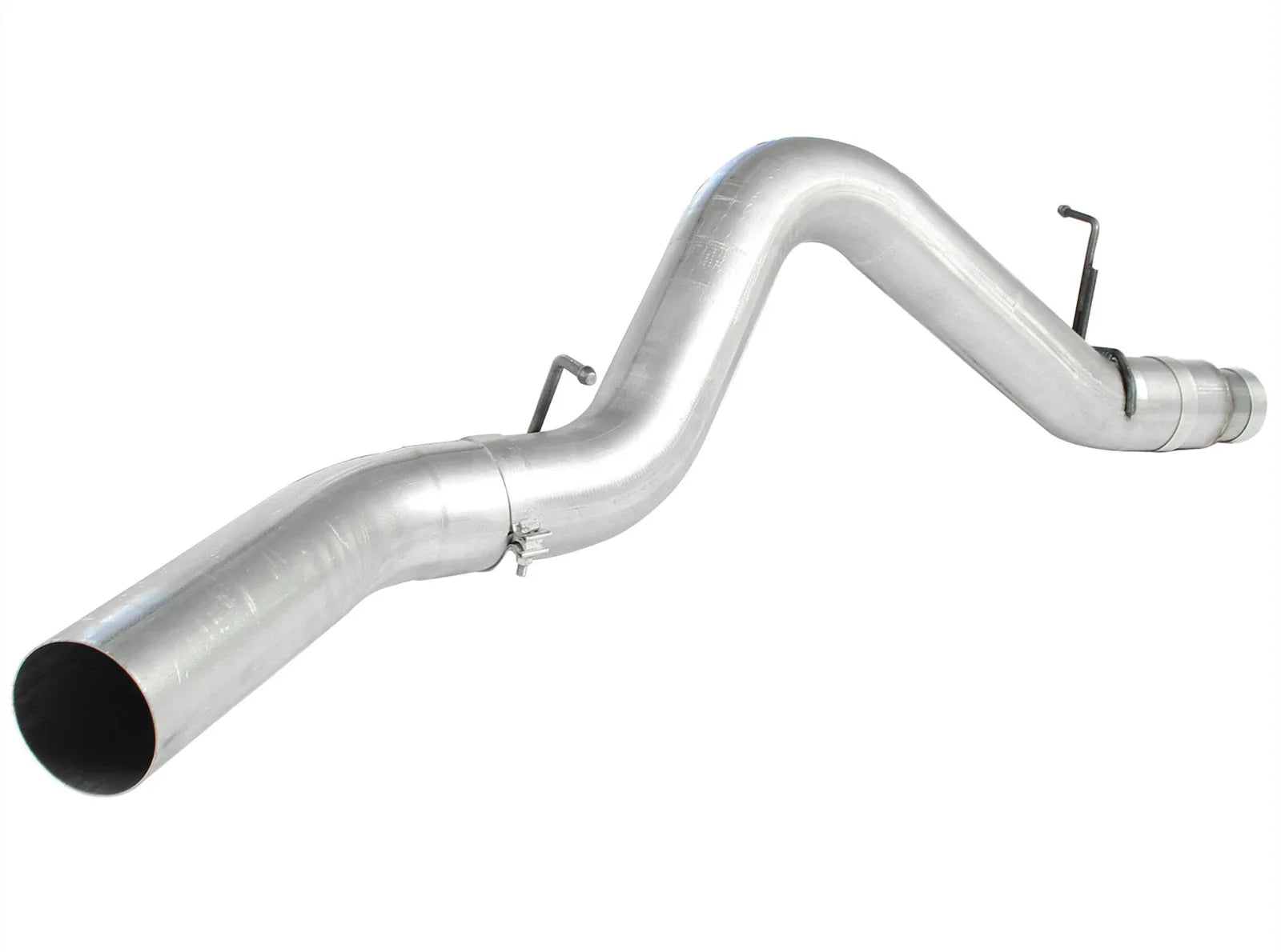 aFe Atlas Exhaust 5in DPF-Back Al Steel 11-13 GM Diesel Trucks V8-6.6L (td) LML