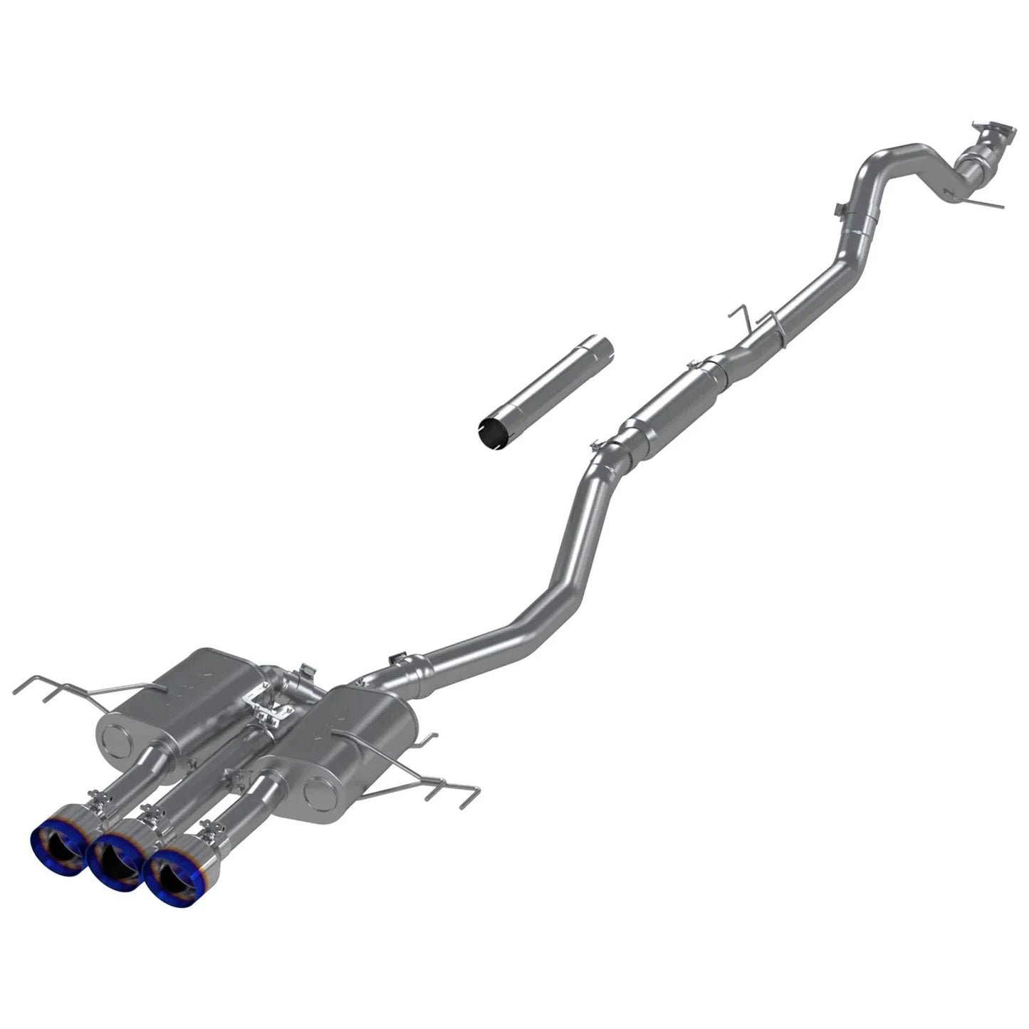 MBRP 2024+ Acura Integra Type-R T304 SS 3in Cat-Back Triple Center Outlet Exhaust w/Burnt Tips