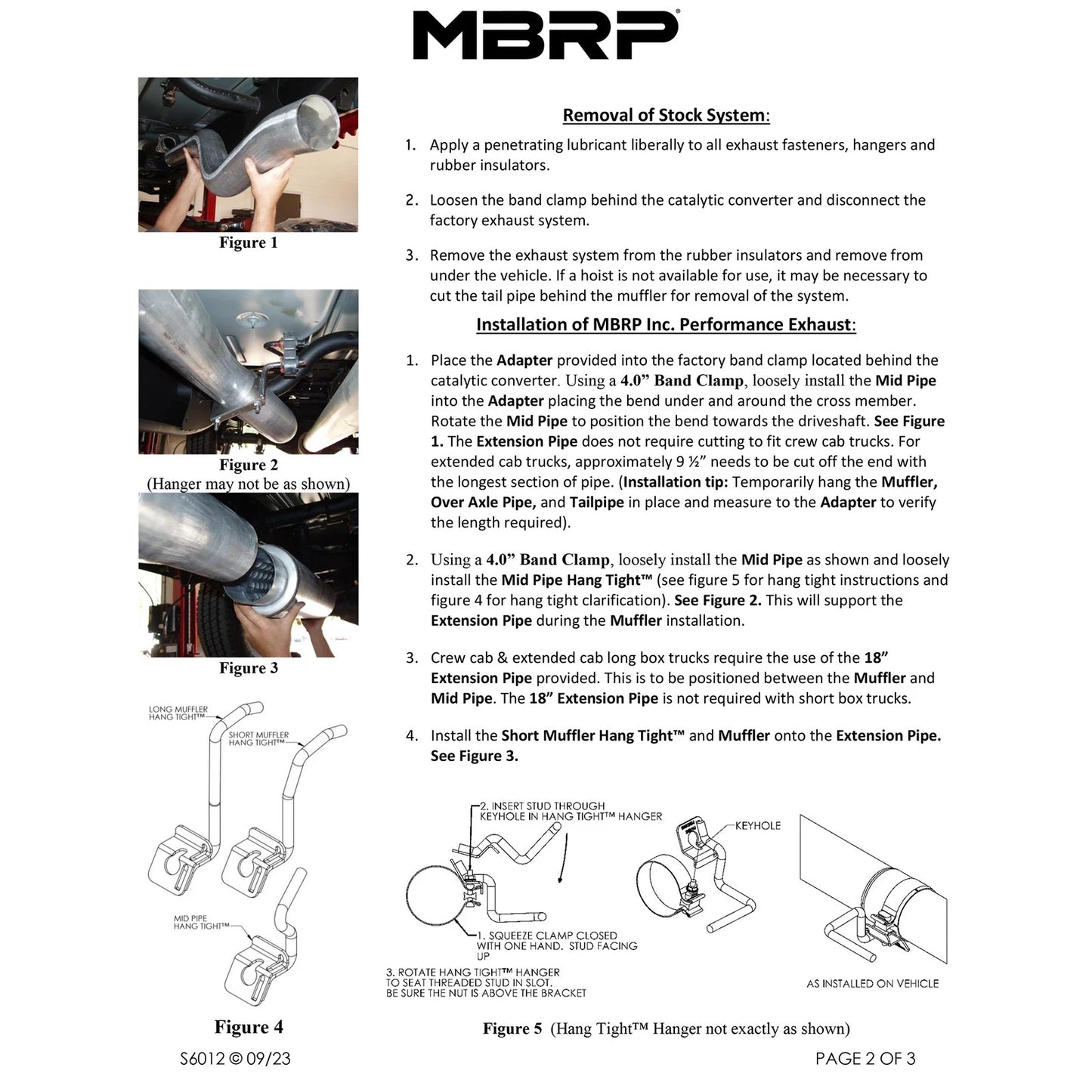 MBRP 2006-2007 Chev/GMC 2500/3500 Duramax Classic EC/CC Cat Back Single Side