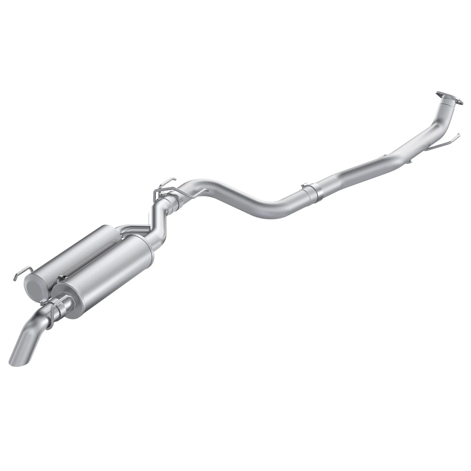 MBRP 24-25 Toyota Tacoma 3in Street Profile Cat Back Exhaust