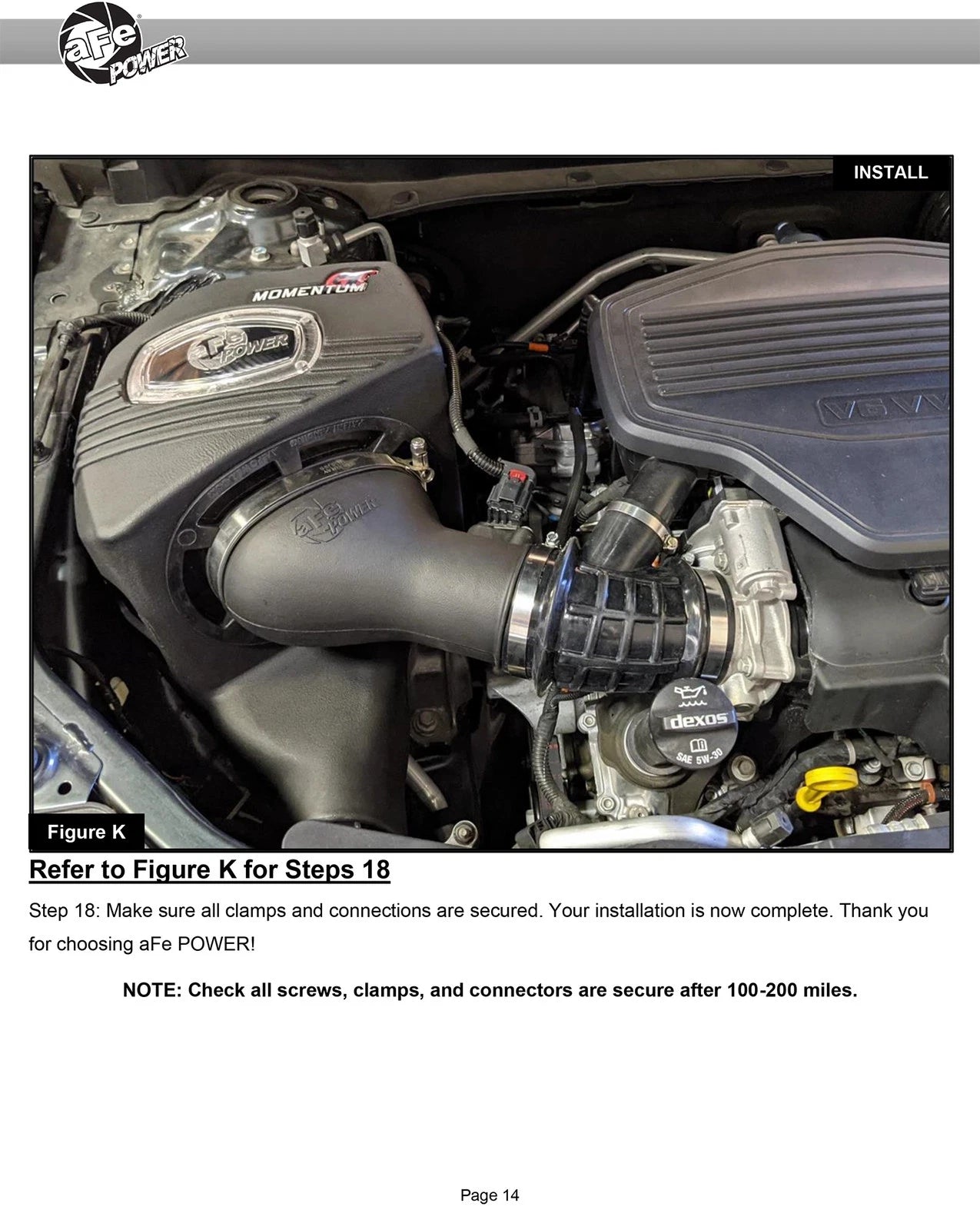 aFe POWER Momentum GT Pro Dry S Intake System 19-22 Chevrolet Blazer V6-3.6L