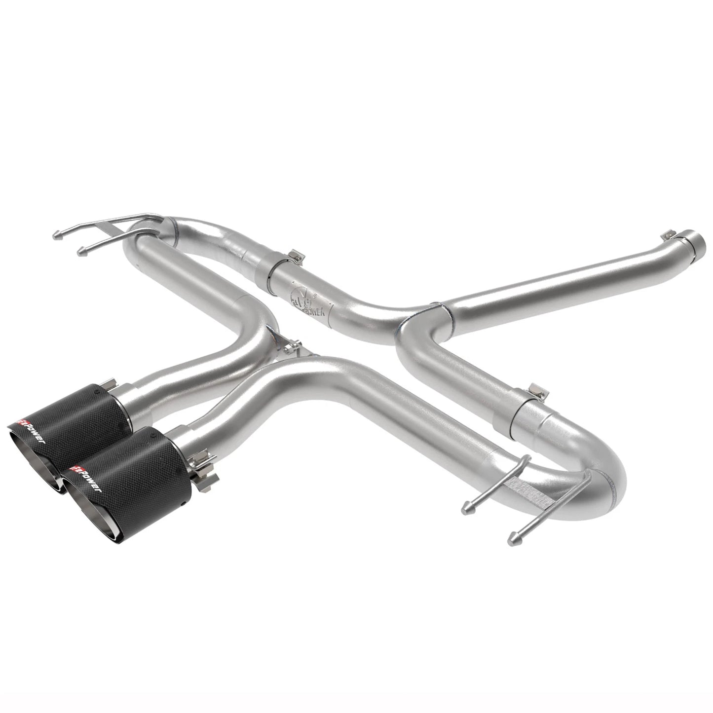 aFe Takeda 2-1/2in 304 SS Axle-Back Exhaust w/Carbon Tips 17-20 Honda Civic Sport L4-1.5L (t)