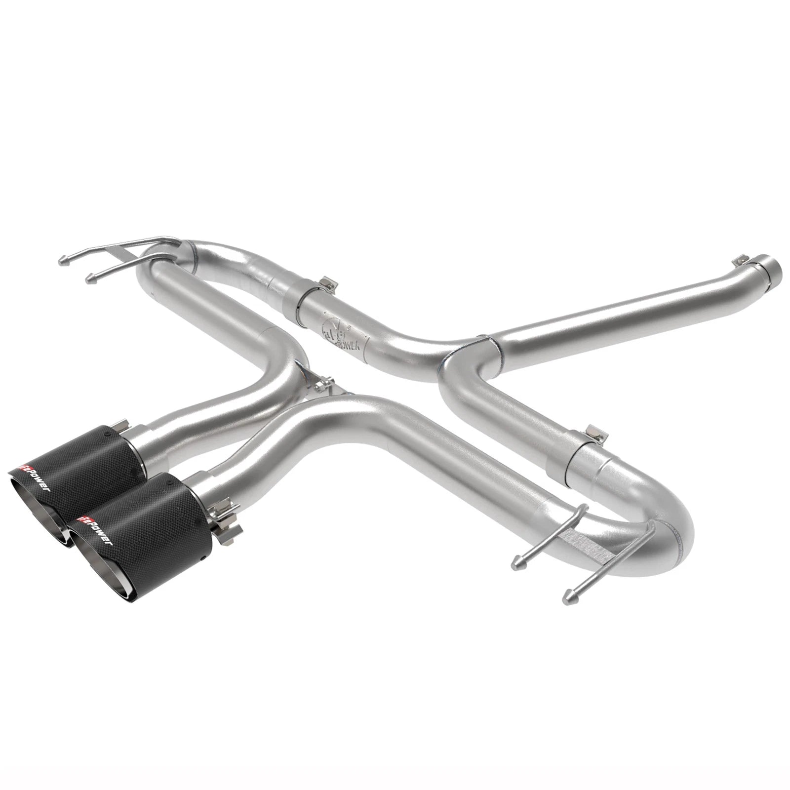 aFe Takeda 2-1/2in 304 SS Axle-Back Exhaust w/Carbon Tips 17-20 Honda Civic Sport L4-1.5L (t)
