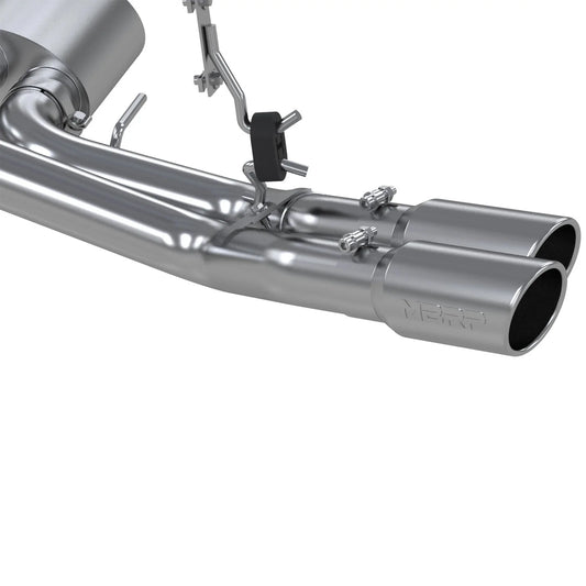 MBRP 15-16 Ford F-150 2.7L/3.5L/5.0L 3in Cat Back Single Side Pre-Axle Dual Exit T304