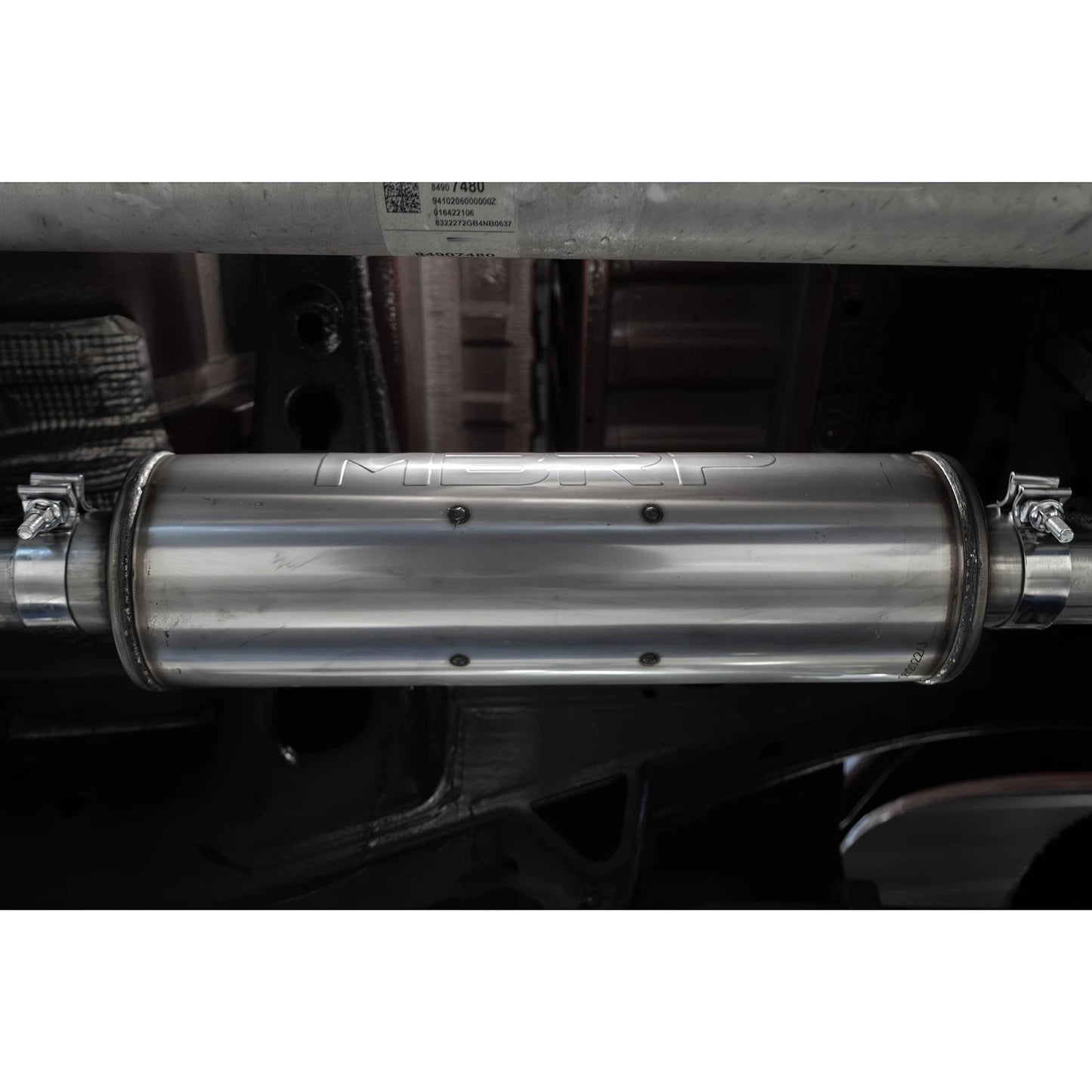 MBRP 2019+ Chevrolet Silverado 1500 / 2019+ GMC Sierra 1500 Alum. 3in Armor Lite Cat-Back Exhaust
