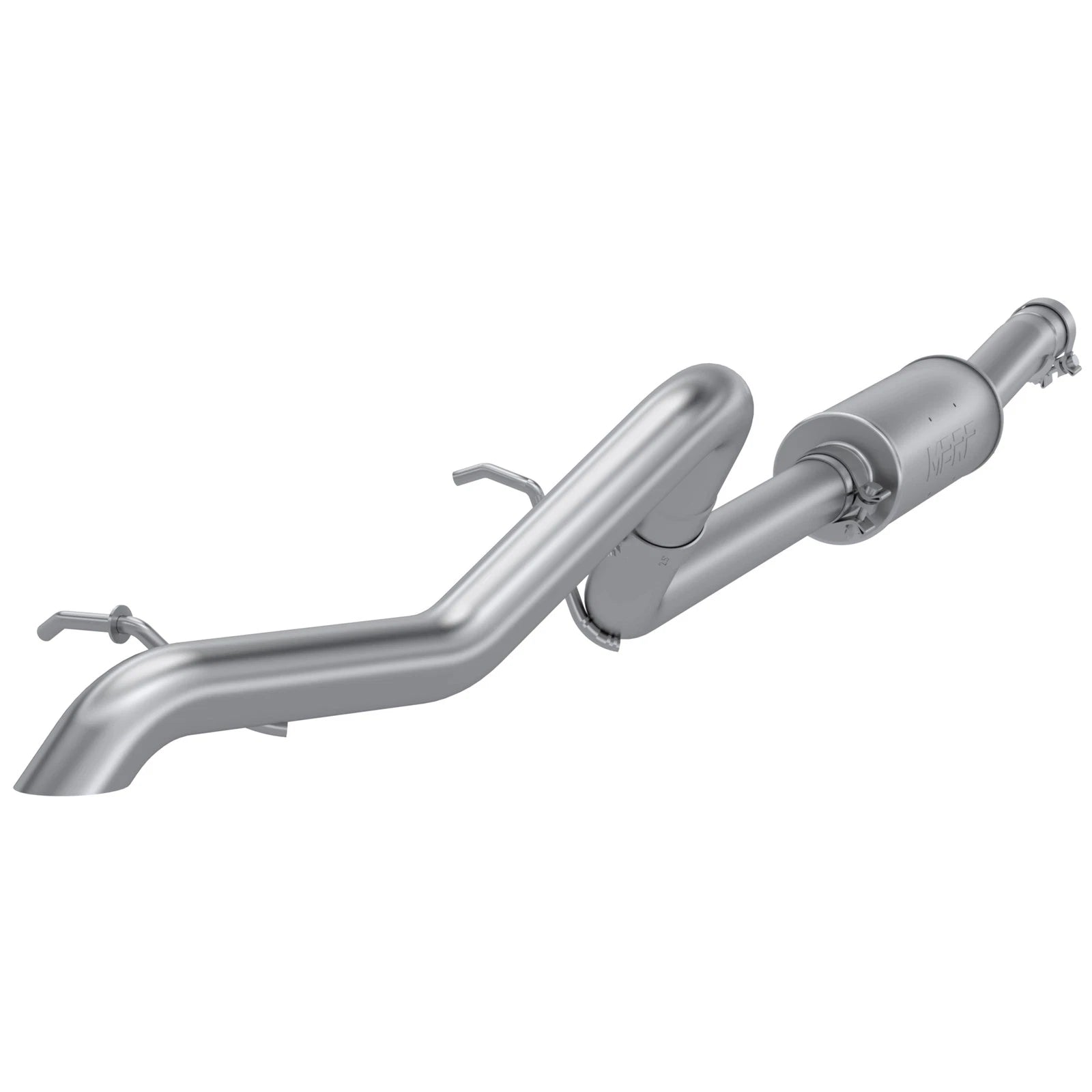 MBRP 2007-2009 Jeep Wrangler (JK) 3.8L V6 4 dr Off-Road Tail Pipe Muffler before Axle
