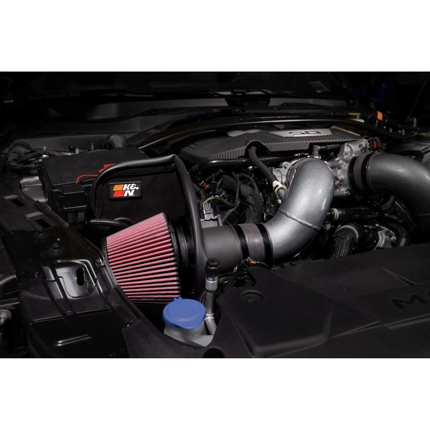 K&N 2024+ Ford Mustang V8 5.0L Typhoon Performance Air Intake System