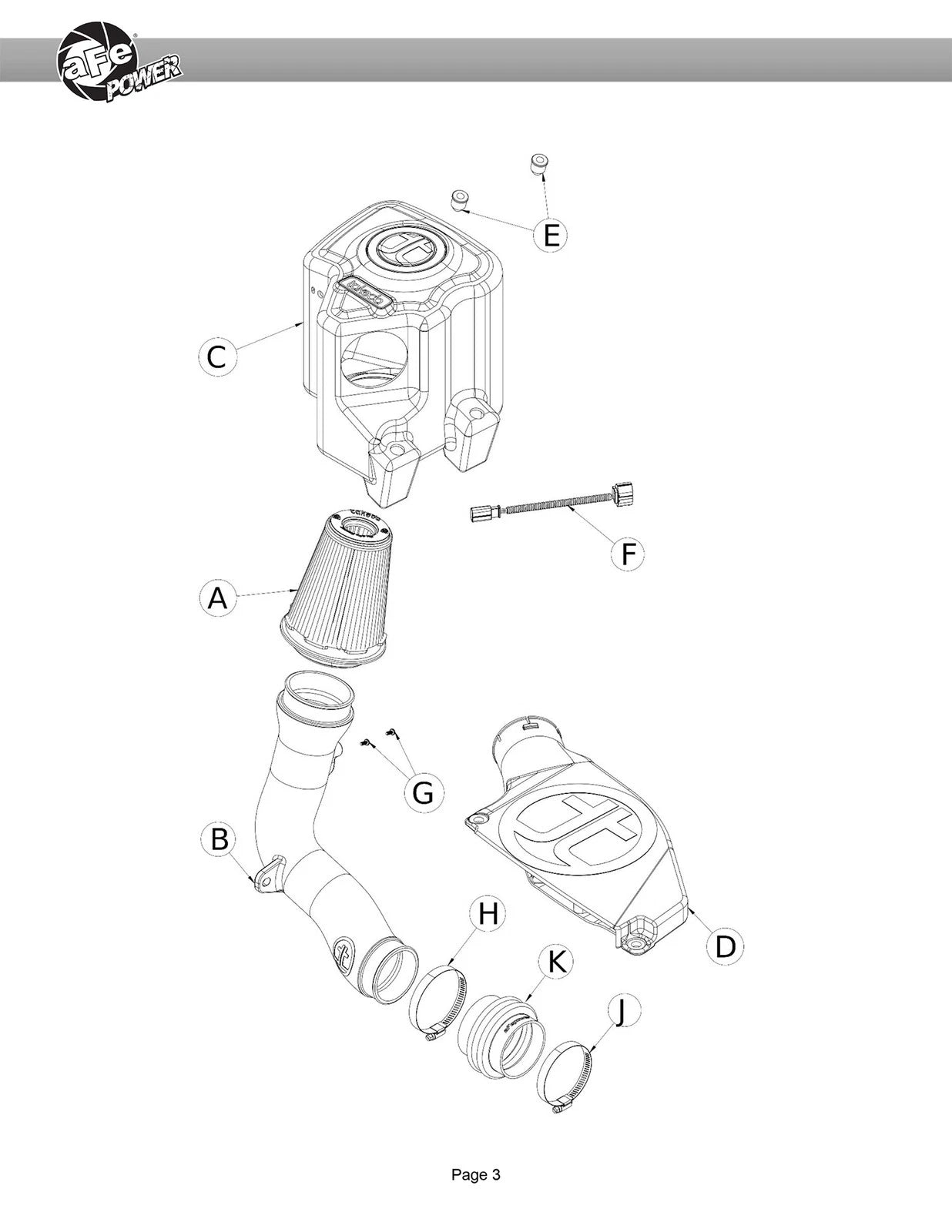 aFe 22-23 Subaru WRX Takeda Momentum Cold Air Intake System w/ Pro 5R Filter
