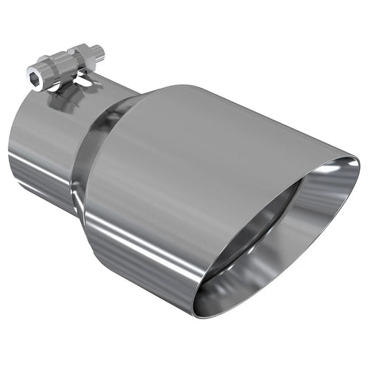 MBRP Universal Tip 4.5in O.D. Dual Wall Angled 3in inlet 8in length T304