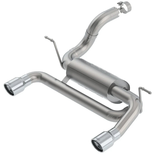Borla 18-19 Jeep Wrangler JL/JLU 2.0L 4Cyl 2DR/4DR Axle Back Exhaust ATAK w/ 3.5in Tips