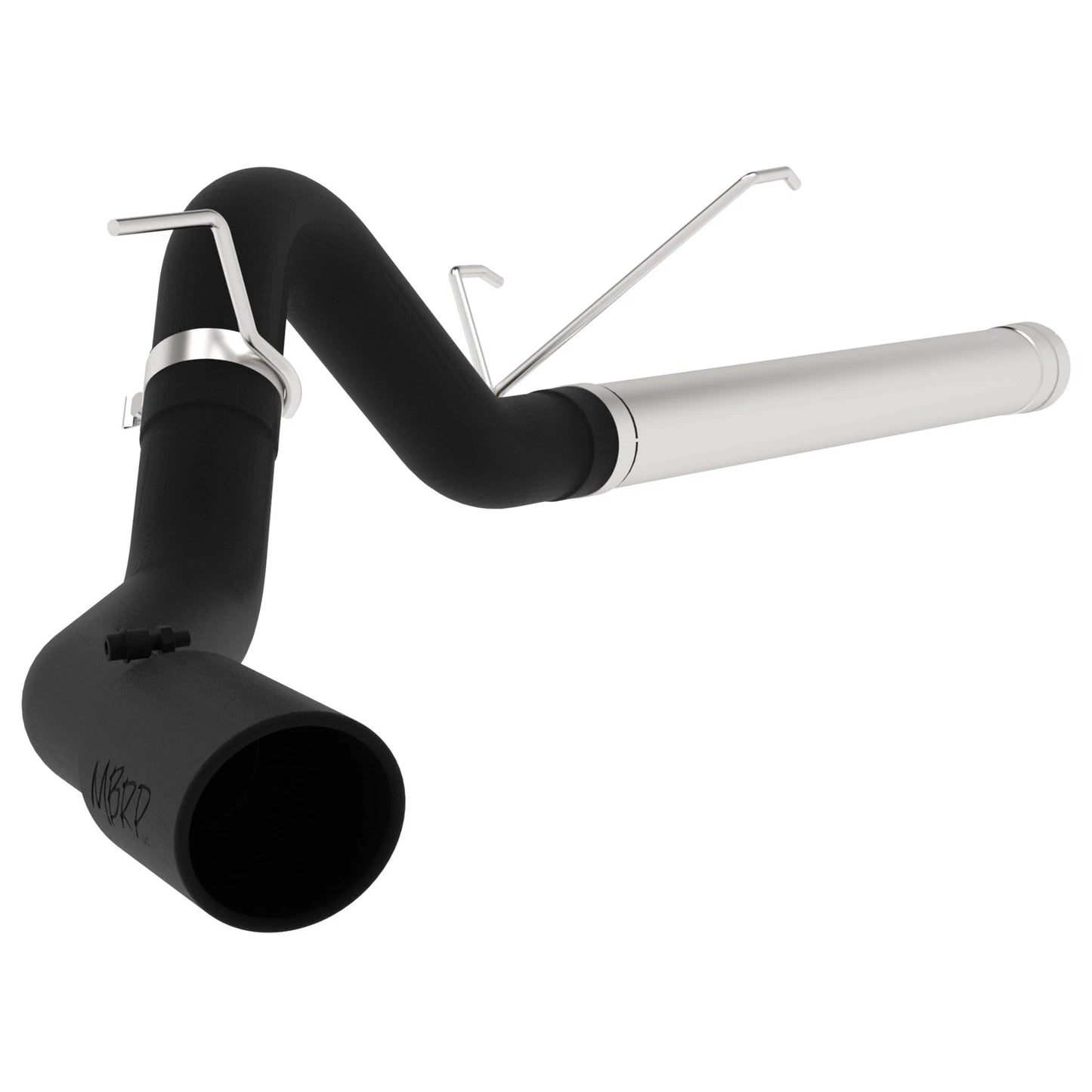 MBRP 10-12 Dodge 2500/3500 Cummins 6.7L Filter Back Single Side Black Coated Exhaust System