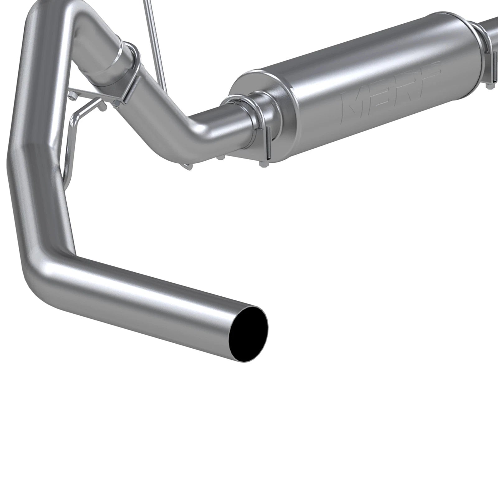MBRP 2004-2008 Ford F150 EC/CC-SB 3in Cat Back Single Side AL P Series Exhaust