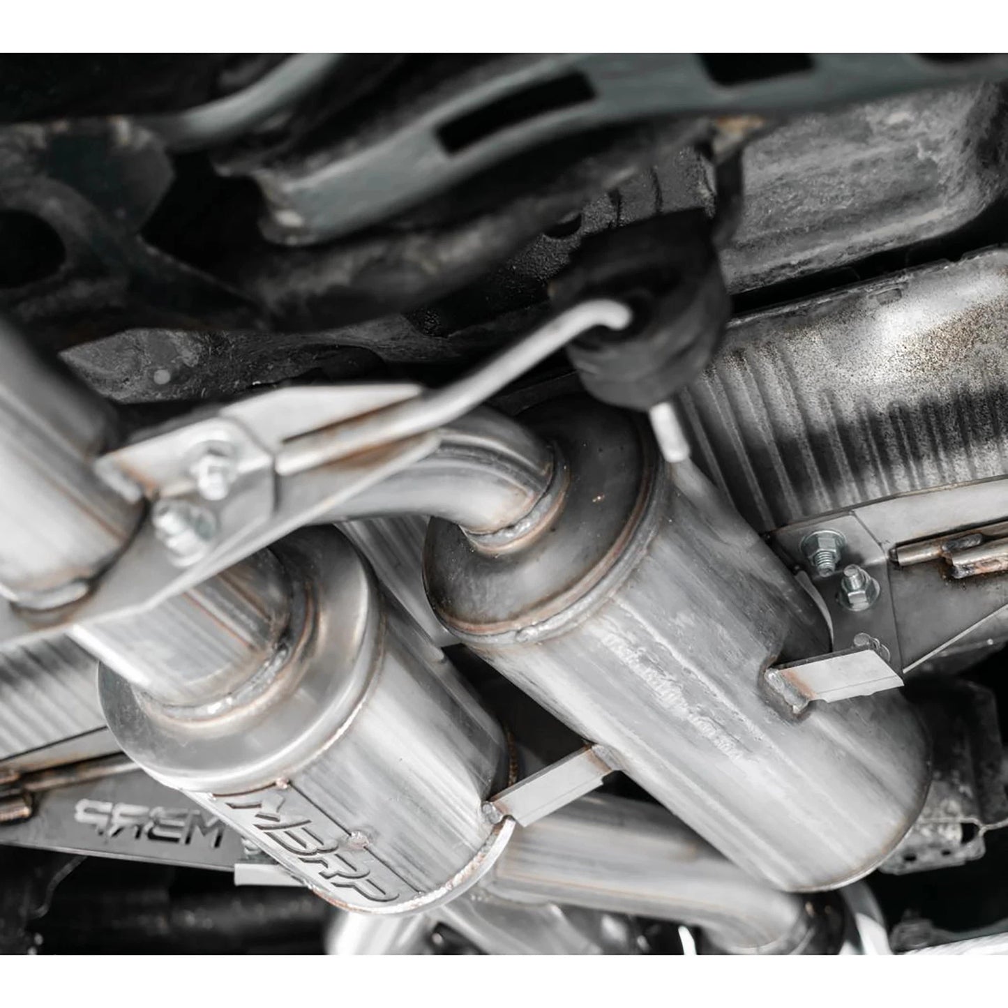 MBRP 17-22 Honda Civic Type R 2.0L T304 Stainless Steel 3.0in Cat-Back w/Triple Center Outlet