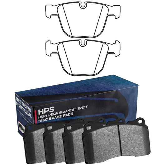 Hawk Performance Street Rear Brake Pads | BMW (2002–2011) (HB630F.626)