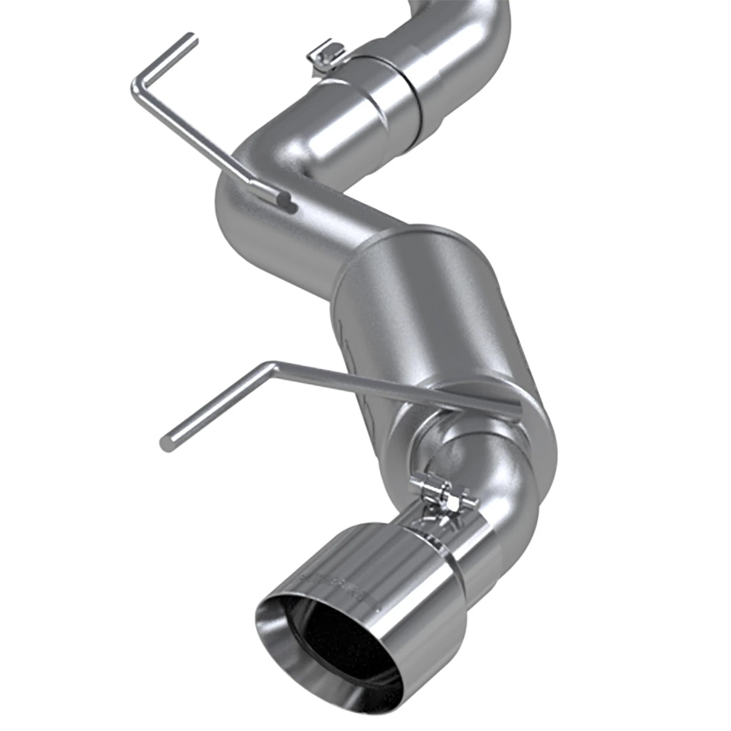MBRP 15-17 Ford Mustang GT 5.0 3in Cat Back Dual Split Rear Race Version 4.5in Tips - T409