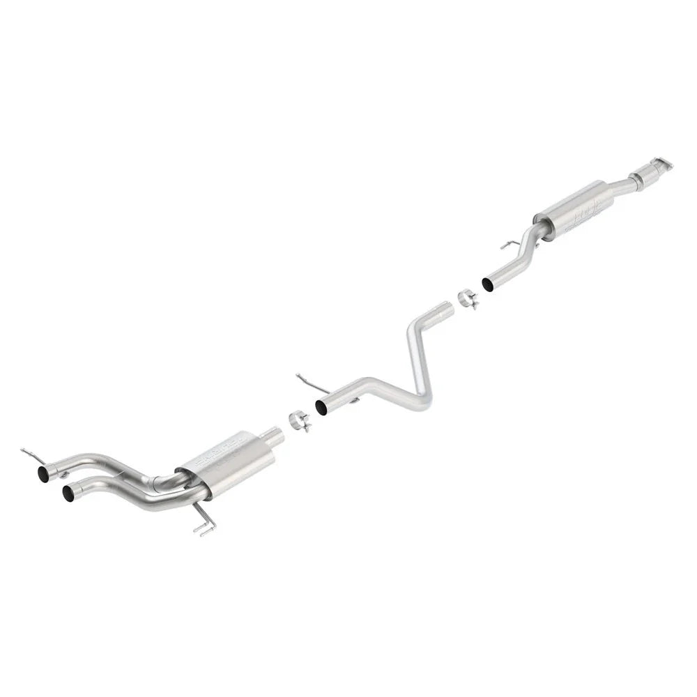 Borla 13-15 Hyundai Veloster Turbo 1.6L AT/MT FWD 2dr Dual Center Rear Exit Cat-Back Exhaust