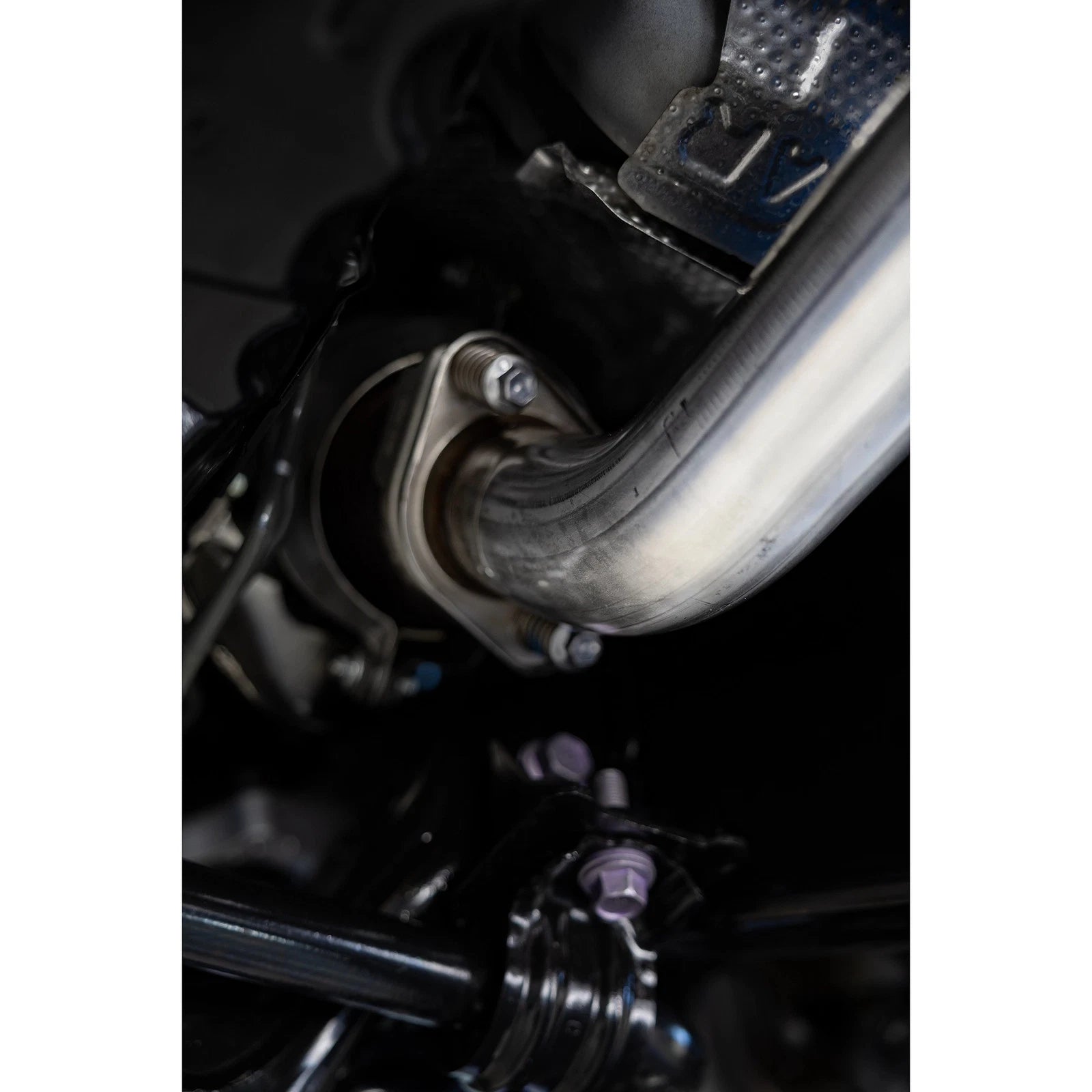 MBRP MBRP 25-26 Toyota 4Runner 2.4L 3in Cat-Back Single Rear High-Clearance Turn Down - AL