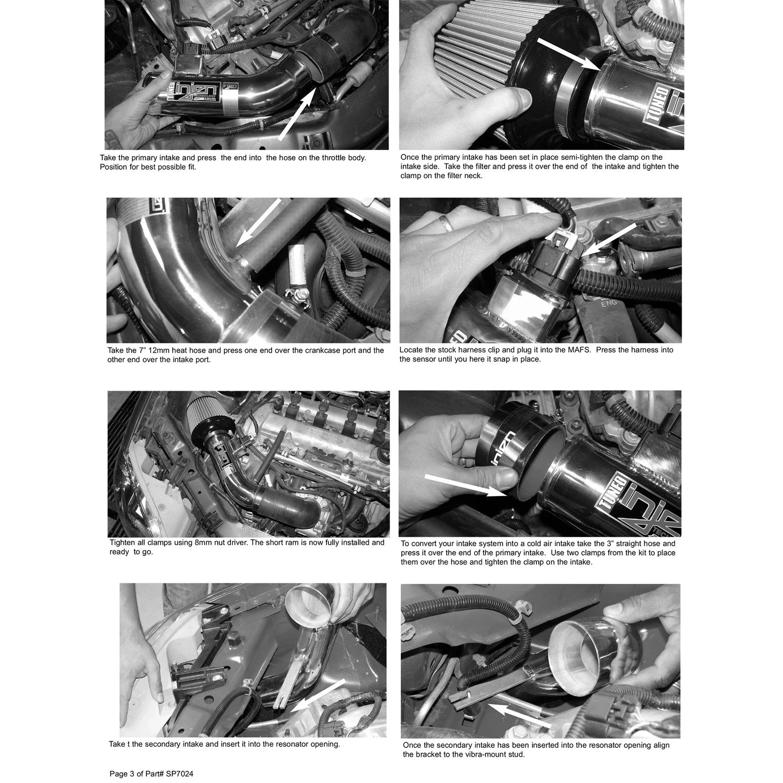 Injen 05-06 Cobalt 2.2L (No Air Pump) / 07 Cobalt SS 2.4L (No Air Pump) Black Cold Air Intake