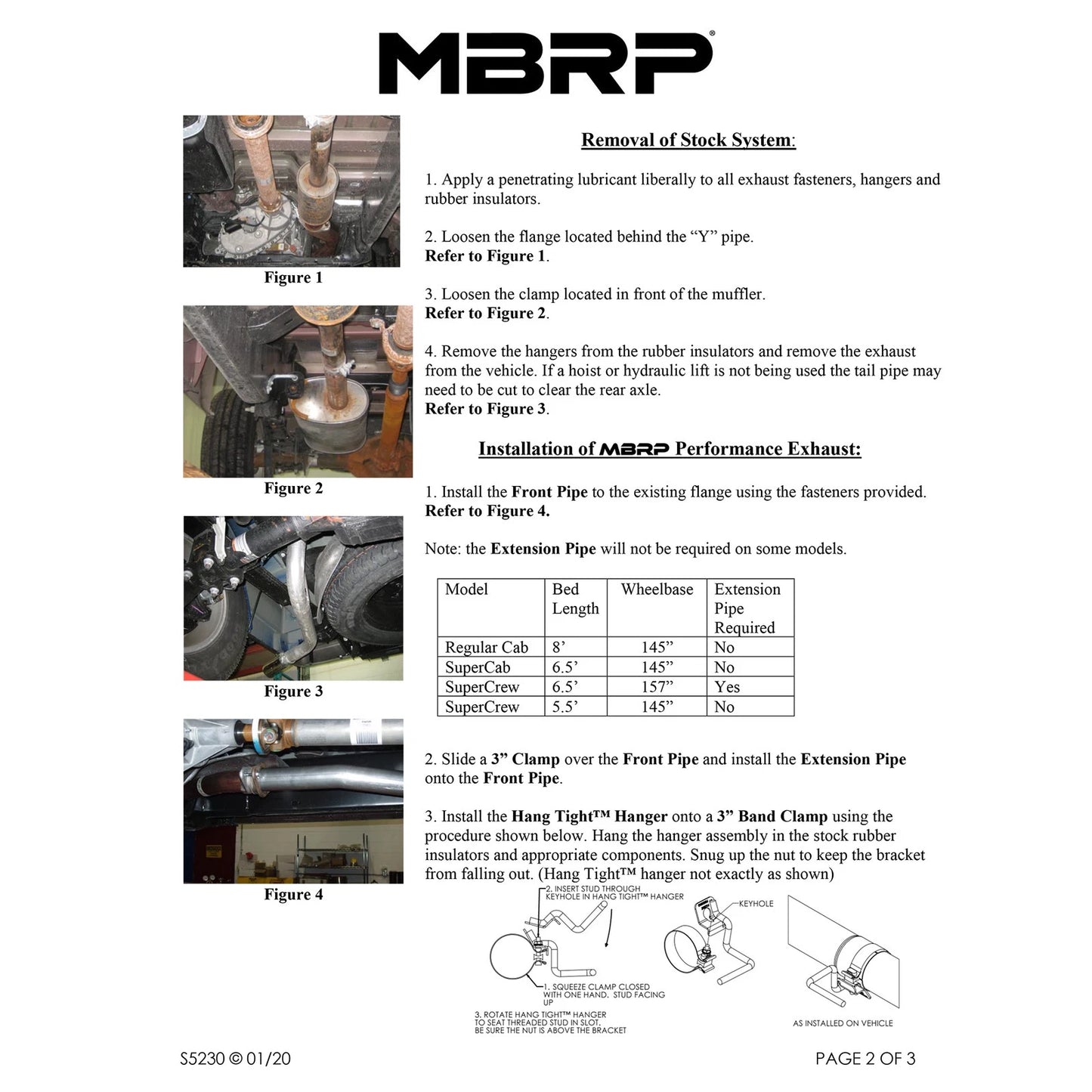 MBRP 11-14 Ford F150 3in Cat Back Single Side Exit Black Coated Exhaust System