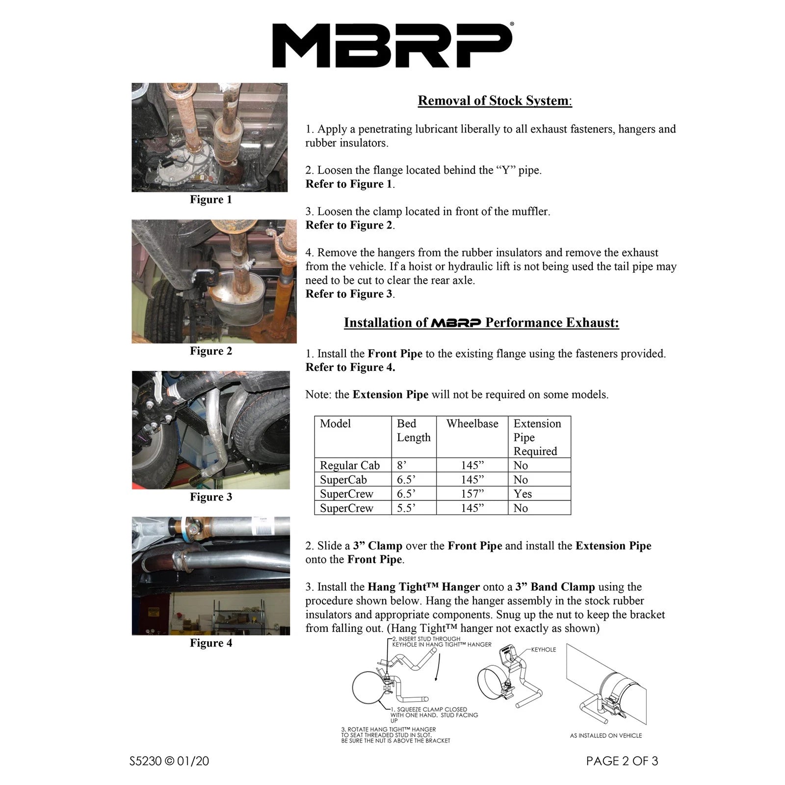 MBRP 11-14 Ford F150 3in Cat Back Single Side Exit Black Coated Exhaust System
